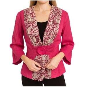 People Like Frank Fuchsia Jacket